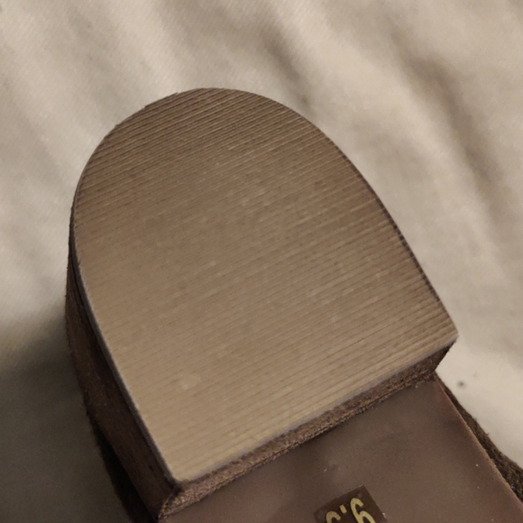 Steven by Steve Madden Dextir Leather Suede Ankle bootie, Sz 9.5 - Picture 9 of 12